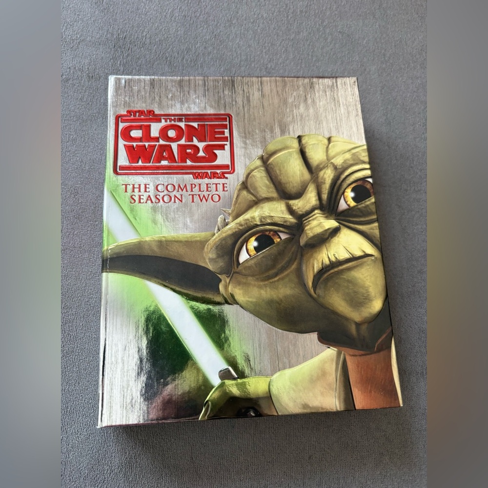 Star Wars: The Clone Wars - The Complete Season Two (DVD, 2010, 4-Disc Set)